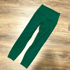 Green Lululemon Align Leggings – 25” Inseam (Size 4)